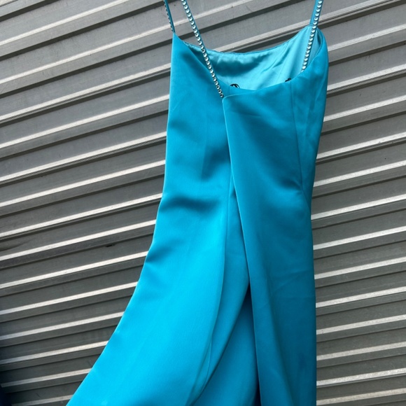The Attico Satin mini dress - Picture 2 of 5